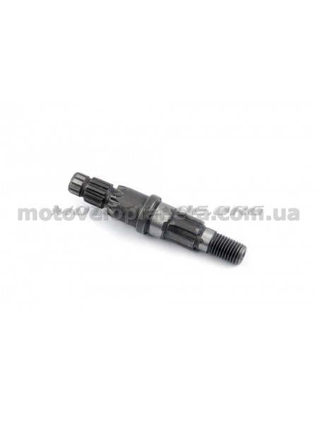 Вал редуктора мотокосы   (нижний, 82mm), шт