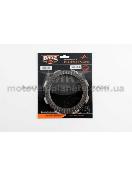 Диски сцепления   4T CG125/150   (5шт, блистер)   BAAZ, компл.