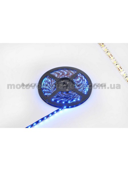 Лента светодиодная SMD 3528 (синяя, влагостойкая, 60 крист/1м, бухта 5м), шт Лента светодиодная SMD 3528 (синяя, влагостойкая, 60 крист/1м, бухта 5м), шт