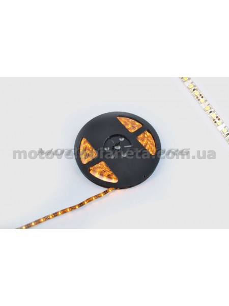 Лента светодиодная SMD 3528 (желтая, влагостойкая, 60 крист/1м, бухта 5м), шт Лента светодиодная SMD 3528 (желтая, влагостойкая, 60 крист/1м, бухта 5м), шт