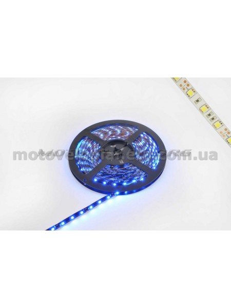 Лента светодиодная SMD 5050 (синяя, влагостойкая, 60 крист/1м, бухта 5м), шт Лента светодиодная SMD 5050 (синяя, влагостойкая, 60 крист/1м, бухта 5м), шт