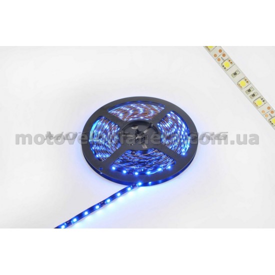 Лента светодиодная SMD 5050   (синяя, влагостойкая, 60 крист/1м, бухта 5м), шт