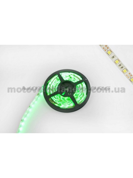 Лента светодиодная SMD 5050 (зеленая, влагостойкая, 60 крист/1м, бухта 5м), шт Лента светодиодная SMD 5050 (зеленая, влагостойкая, 60 крист/1м, бухта 5м), шт
