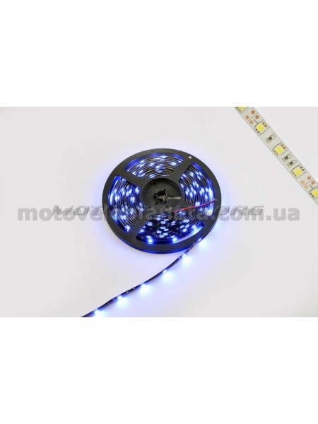 Лента светодиодная SMD 5050 (синяя, влагостойкая, 30 крист/1м, бухта 5м), шт Лента светодиодная SMD 5050 (синяя, влагостойкая, 30 крист/1м, бухта 5м), шт