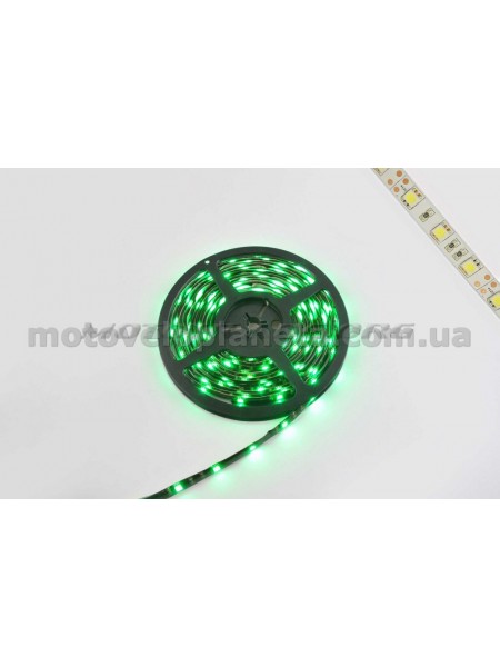 Лента светодиодная SMD 5050 (зеленая, влагостойкая, 30 крист/1м, бухта 5м), шт Лента светодиодная SMD 5050 (зеленая, влагостойкая, 30 крист/1м, бухта 5м), шт