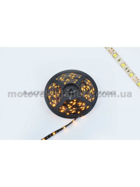 Лента светодиодная SMD 5050 (желтая, влагостойкая, 30 крист/1м, бухта 5м), шт Лента светодиодная SMD 5050 (желтая, влагостойкая, 30 крист/1м, бухта 5м), шт