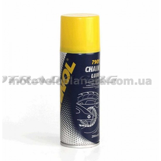 Смазка для цепей 200мл   (аэрозоль) (7901 Chain Lube)   MANNOL, шт