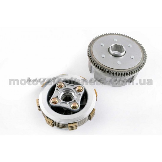 Корзина сцепления (в сборе)   4T CG125   (73 зуба)   HONGJU   (mod:B), шт