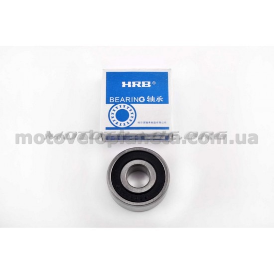 Подшипник коленвала   6303-2RS   17*47*14   ( GY6 50, ред-р Suzuki AD50, колесо ZUBR)   HRB, шт