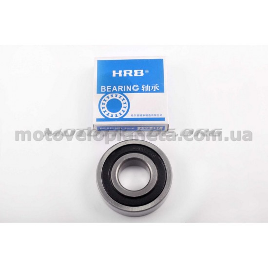 Подшипник коленвала   6306-2RS   30*72*17   (ЯВА 634 6V, 4T CG200/250)   HRB, шт