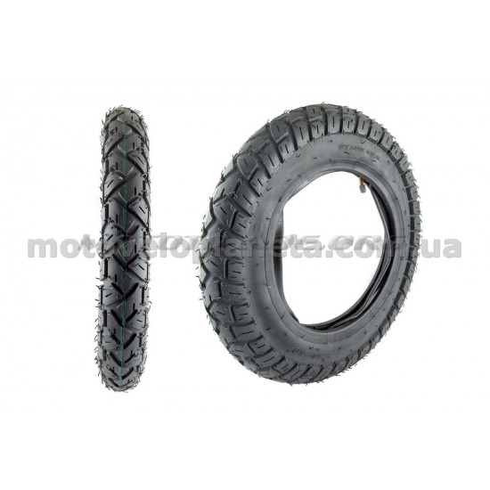 Мотошина   3,50 -10   TT (камерная в сборе, дорожная)   SC -TYRE   (#ELIT), шт