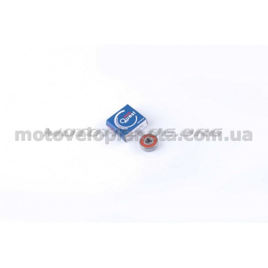 Подшипник редуктора   6200-2RS   10*30*9   (редуктор Yamaha, колесо Suzuki)   QUEST, шт