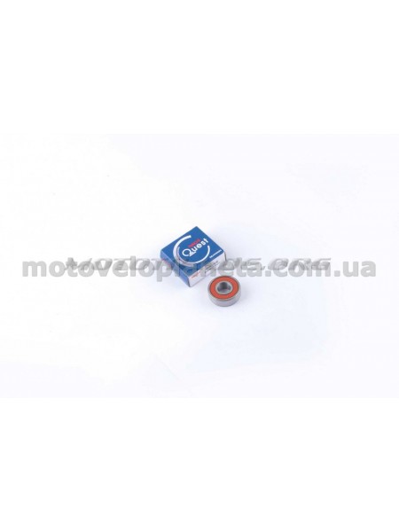 Подшипник редуктора   6201-2RS   12*32*10   (пер. колесо QT50, ред-р Honda, Suzuki, GY6 50)   QUEST, шт