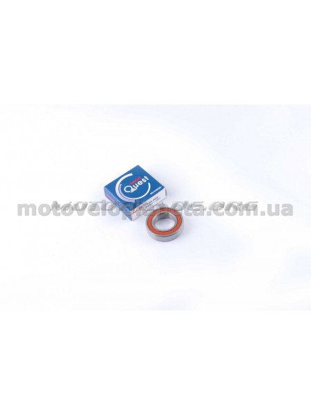 Подшипник коленвала   6205-2RS   25*52*15   (к-л Suzuki AD100, Yamaha AEROX, BWS 100, GR.AXIS, ИЖ)   QUEST, шт