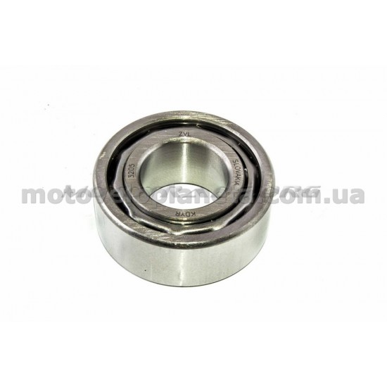 Подшипник коленвала   3205   25*52*20   (двурядный, Ява 638-12V, 3056205)   ZVL   (Словакия)   (#VCH), шт