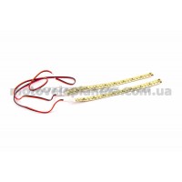 Лента светодиодная SMD 3528   (белая, влагостойкая, 27 кристаллов, сверхъяркая, 15 см)   PLT, шт