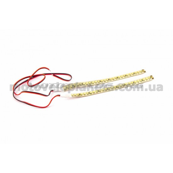 Лента светодиодная SMD 3528   (белая, влагостойкая, 27 кристаллов, сверхъяркая, 15 см)   PLT, шт