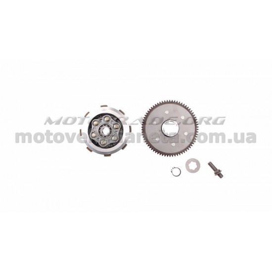 Корзина сцепления (в сборе)   4T CB200   KOMATCU   (mod.A), шт