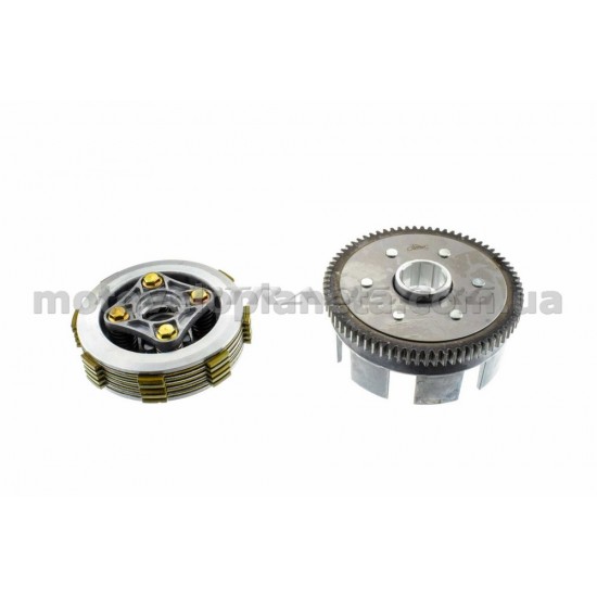 Корзина сцепления (в сборе)   4T CG125   KOMATCU   (mod.A), шт
