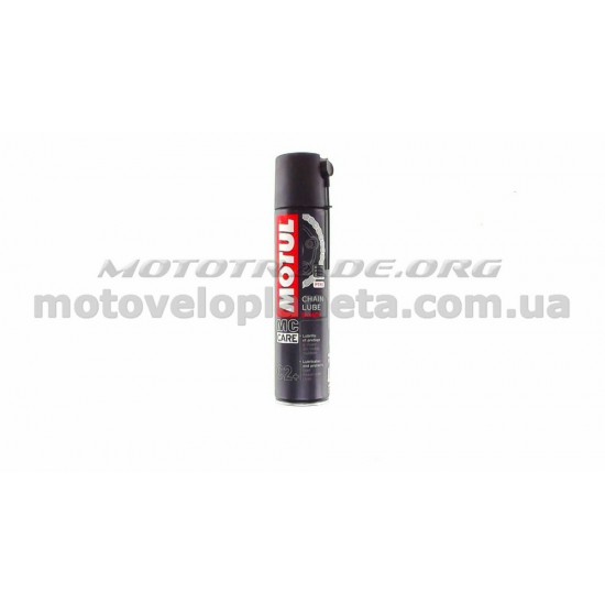 Смазка для мото цепей (тефлон)   400мл   (C2+ Chain Lube Road)   MOTUL   (#103008), шт