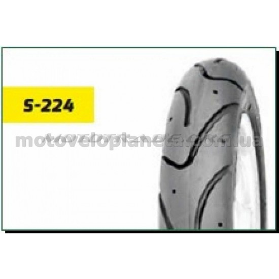 Мотошина   100/90 -10   TL (DELI S-224 TL, бескамерная)   LTK, шт