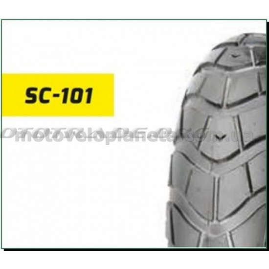 Мотошина   130/90 -10   TL ( DELI  SC-101 беcкамерная)   LTK