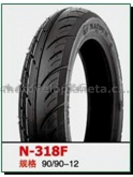 Мотошина 90/90 -12 TL (N-318F NAIDUN,бескамерная) LTK, шт Мотошина 90/90 -12 TL (N-318F NAIDUN,бескамерная) LTK, шт