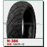 Мотошина   120/70 -12   TL (N-386  TL  NAIDUN,бескамерная)   LTK, шт