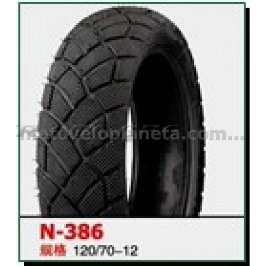 Мотошина   120/70 -12   TL (N-386  TL  NAIDUN,бескамерная)   LTK, шт