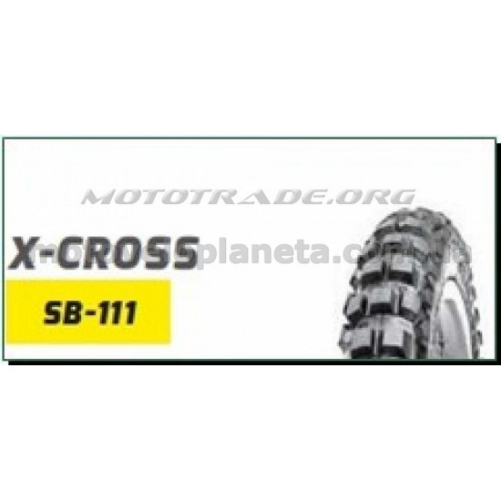 Мотошина   90/100 -14   TT (DELI  SB-111R  KROSS, камерная)   LTK, шт