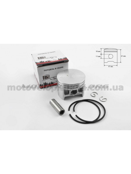 Поршень б/п для St M 361 (Ø47,00, p-11) WOODMAN, компл. Поршень б/п для St M 361 (Ø47,00, p-11) WOODMAN, компл.