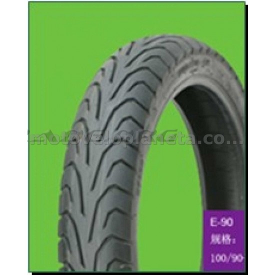 Мотошина   100/90 -19   TL (E-90,TL, лысая дорожная,бескамерная)   LTK, шт