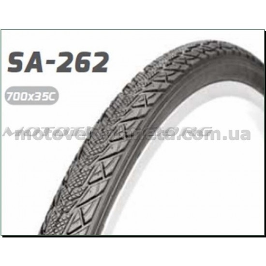 Велосипедная шина   28 * 1,40   (700 * 35C) (37-622)   (S-262 Blue strip)   Delitire-Индонезия   (#LTK), шт