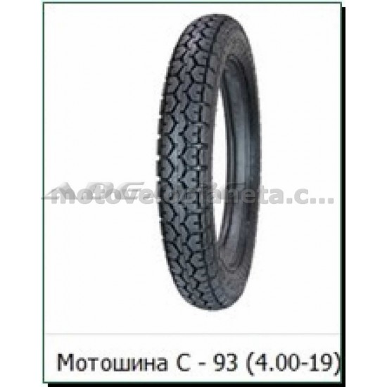 Мотошина   4,00 -19   TT (Петрошина C-93+камера)   LTK, шт