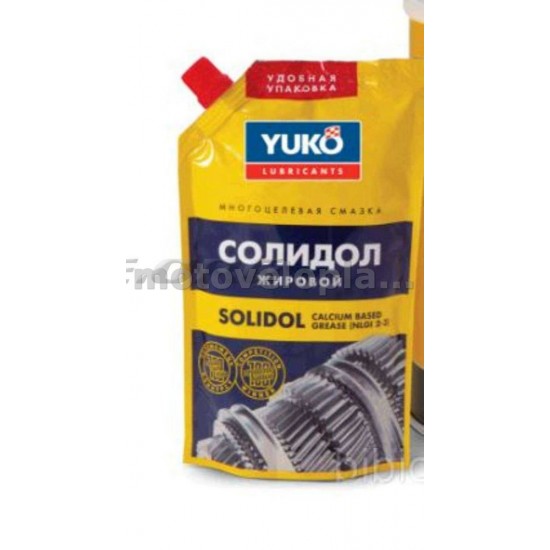 Солидол 375мл   (NLGI 2/3)   YUKO, шт