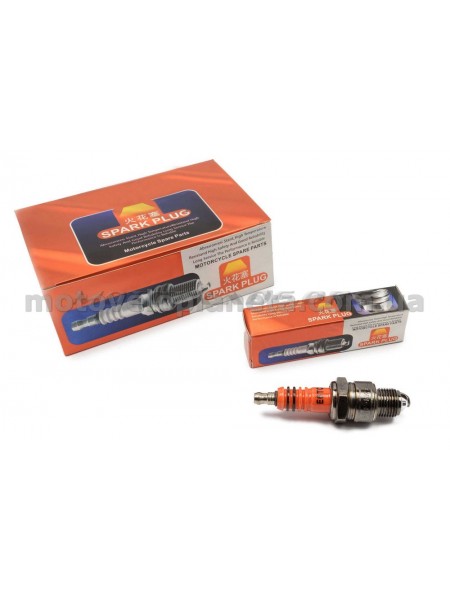 Свеча E6TC M14*1,25 12,7mm (2T скутеры 50-125сс) CRN, шт Свеча E6TC M14*1,25 12,7mm (2T скутеры 50-125сс) CRN, шт