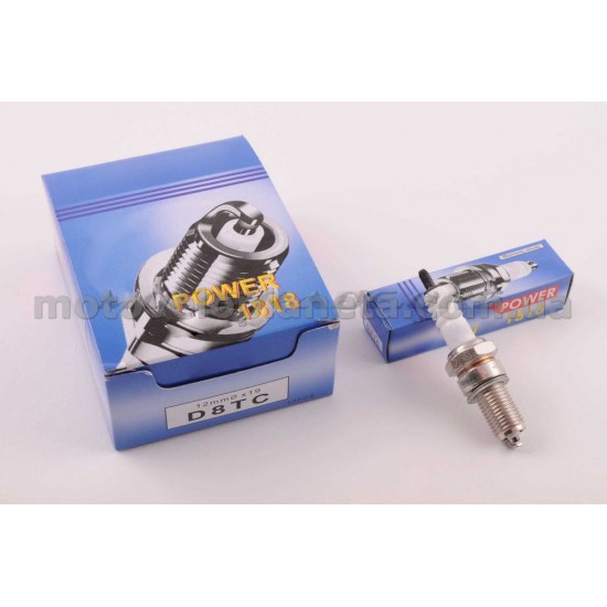 Свеча   D8TC   M12*1,25 19,0mm   (4T 125-600cc)   NPS 1818, шт