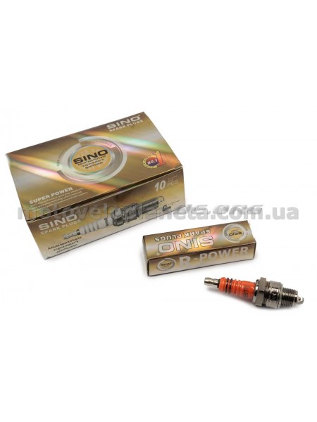 Свеча E6TC M14*1,25 12,7mm (2T скутеры 50-125сс) SINO, шт Свеча E6TC M14*1,25 12,7mm (2T скутеры 50-125сс) SINO, шт
