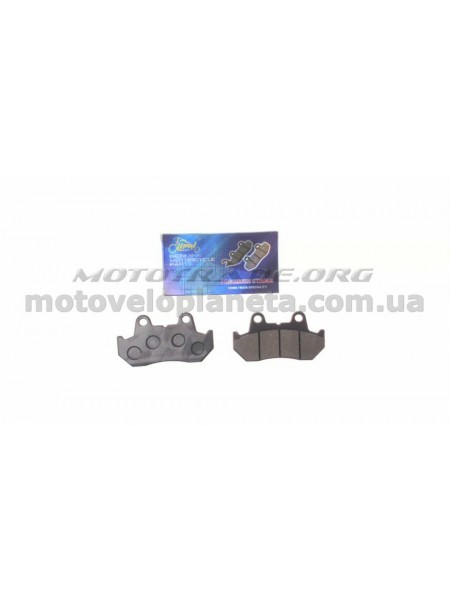 Колодки тормозные (диск)   Zongshen CBT125/150   KOMATCU   (mod.A), компл.