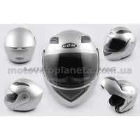Шлем трансформер   (mod:K991) (size:ХL, серый)    COM, шт