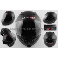 Шлем трансформер   (size:XL, черный матовый, + солнцезащитные очки)   LS-2, шт