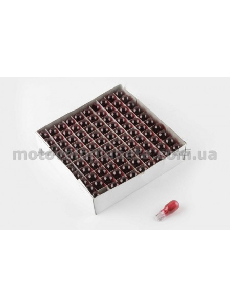 Лампа Т15 (безцокольная) 12V 10W (поворот, красная) FL, шт Лампа Т15 (безцокольная) 12V 10W (поворот, красная) FL, шт