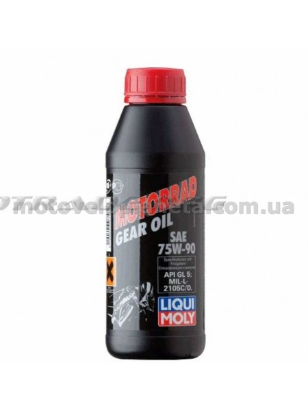 Масло   трансмиссионное, 0,500л   (синтетика, 75W-90, MOTORRAD)   LIQUI MOLY   #7589, шт