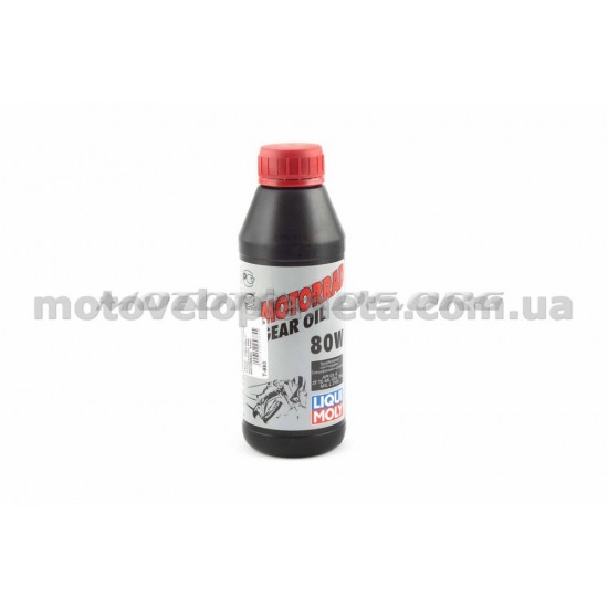 Масло   трансмиссионное, 0,500л   (минеральное, 80W, MOTORRAD)   LIQUI MOLY   #7587, шт