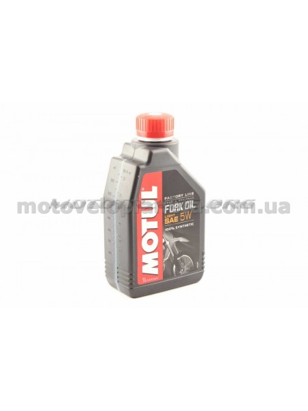 Масло   вилочное, 1л   (синтетика, 5W, Light, Factory Line)   MOTUL   (#105924), шт