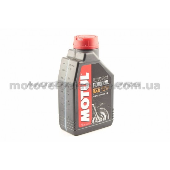 Масло   вилочное, 1л   (синтетика, 10W, Medium, Factory Line)   MOTUL   (#105925), шт