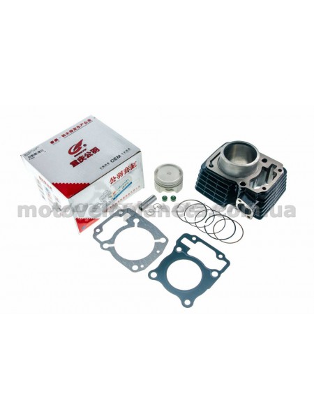 Поршневая (ЦПГ) 4T CBF150 (Ø57.3, h-62,3) (черный) GONGYU, компл. Поршневая (ЦПГ) 4T CBF150 (Ø57.3, h-62,3) (черный) GONGYU, компл.
