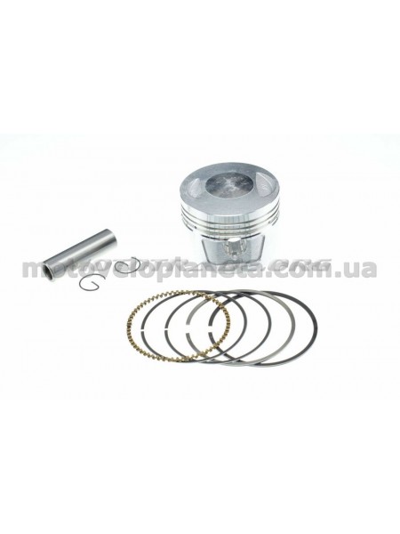 Поршень 4T CB/CG Ø62,00mm, p-15 (150/175cc STD: 162FMJ, 162FMK) (в сборе) GONGYU, компл. Поршень 4T CB/CG Ø62,00mm, p-15 (150/175cc STD: 162FMJ, 162FMK) (в сборе) GONGYU, компл.