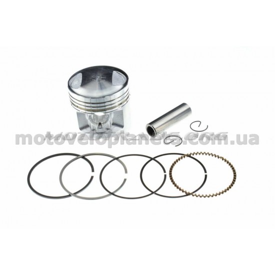 Поршень   4T CB/CG   Ø56,50mm, p-15   (125/140cc STD)   (в сборе)   GONGYU   (mod.A), компл.