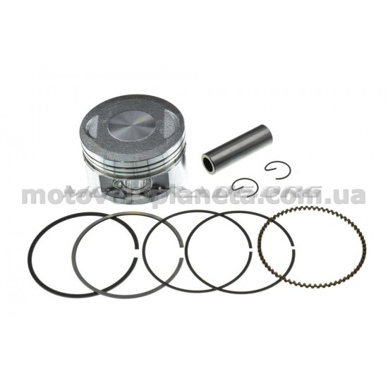 Поршень   4T CB/CG   Ø63,50mm, p-15   (150/200cc STD:  163FML)   (в сборе)   GONGYU, компл.